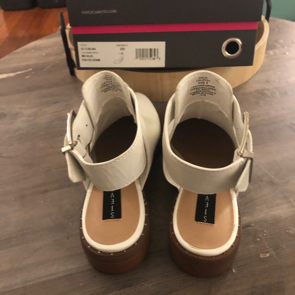 New! NWT Steven Madden white shoes from Nordstrom’s size 8 M. Great Design.! - Picture 2 of 3